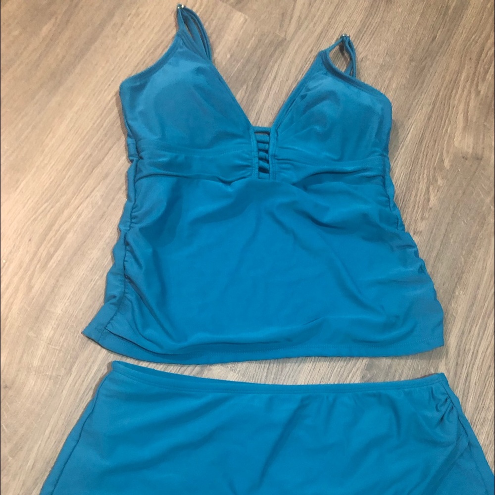 🤍2/30🤍 blue bathing suit